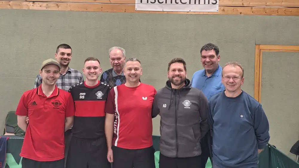 Topleistung zum Titel: FC Geldersheim Tischtennis triumphiert